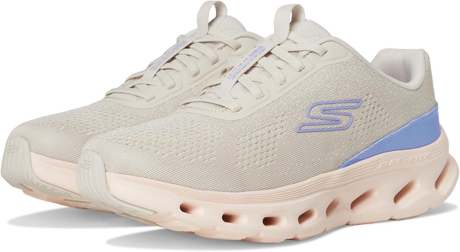Skechers Women’s Go Walk Glide Step 2.0 Vanessa – Taupe/Lavender – 10.5 B – Medi