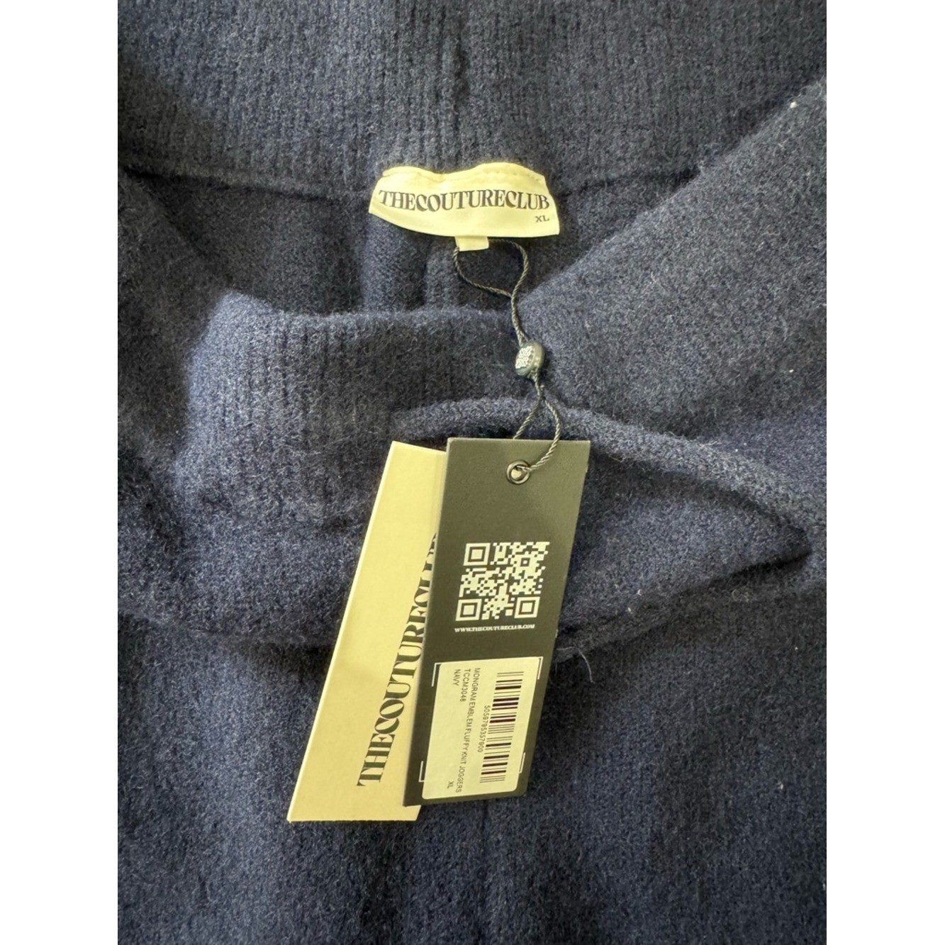 New! The Couture Club Set Size XL Fluffy Knit Crew and Joggers