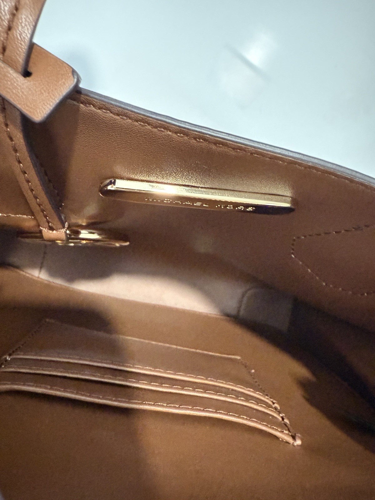 Michael Kors Mercer Small Center Zip Satchel Bag Crossbody Optic