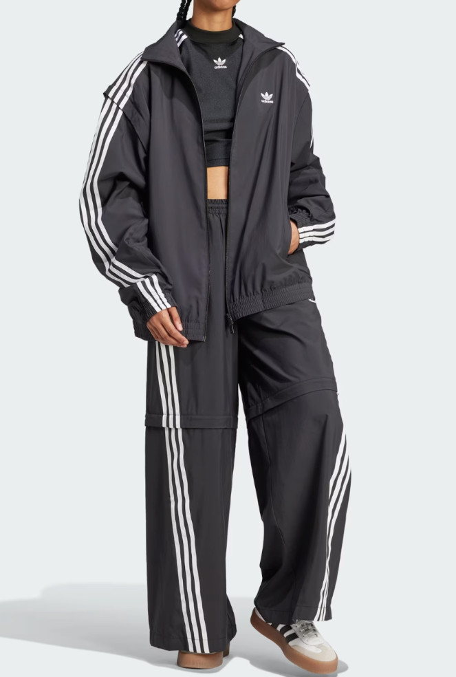adidas Adilenium Season 2 Oversized Zip Off Track Pants Unisex Lifestyle JM9254