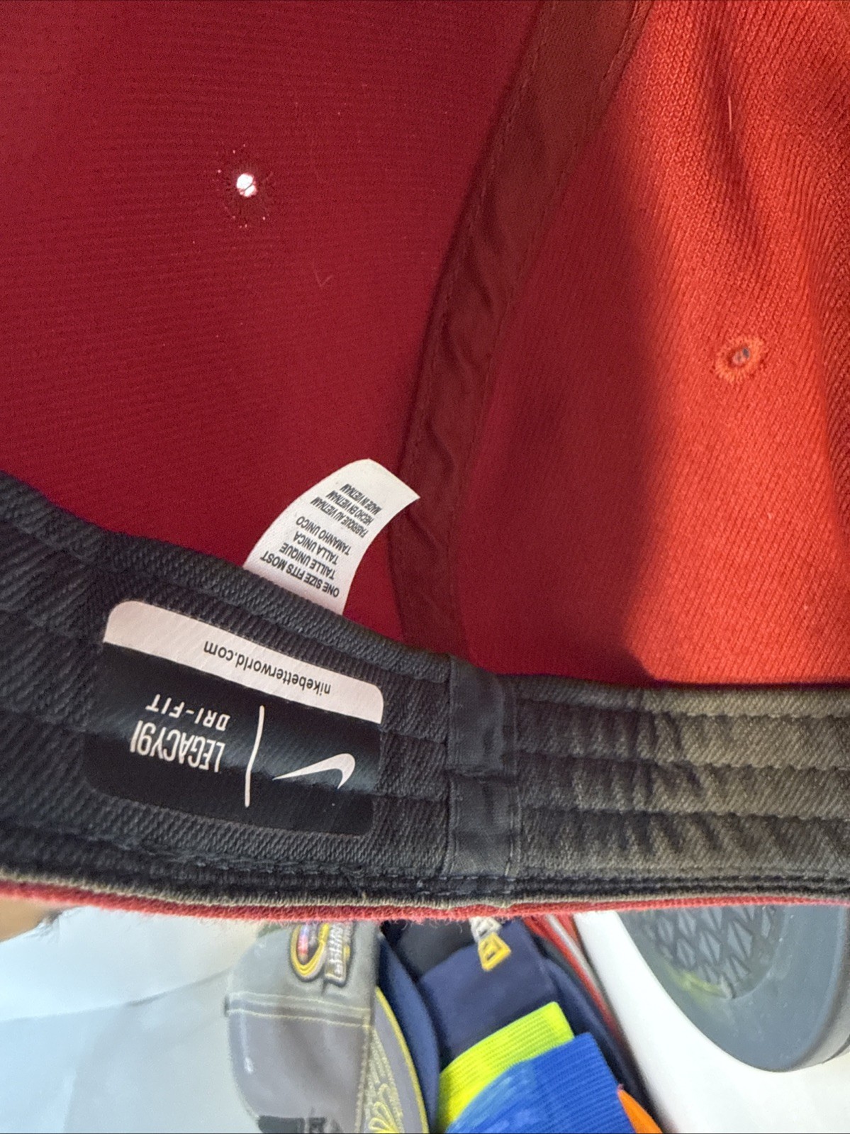 Nike Legacy 91 Dri-Fit OU Oklahoma Baseball Hat Cap ONE SIZE Football SEC