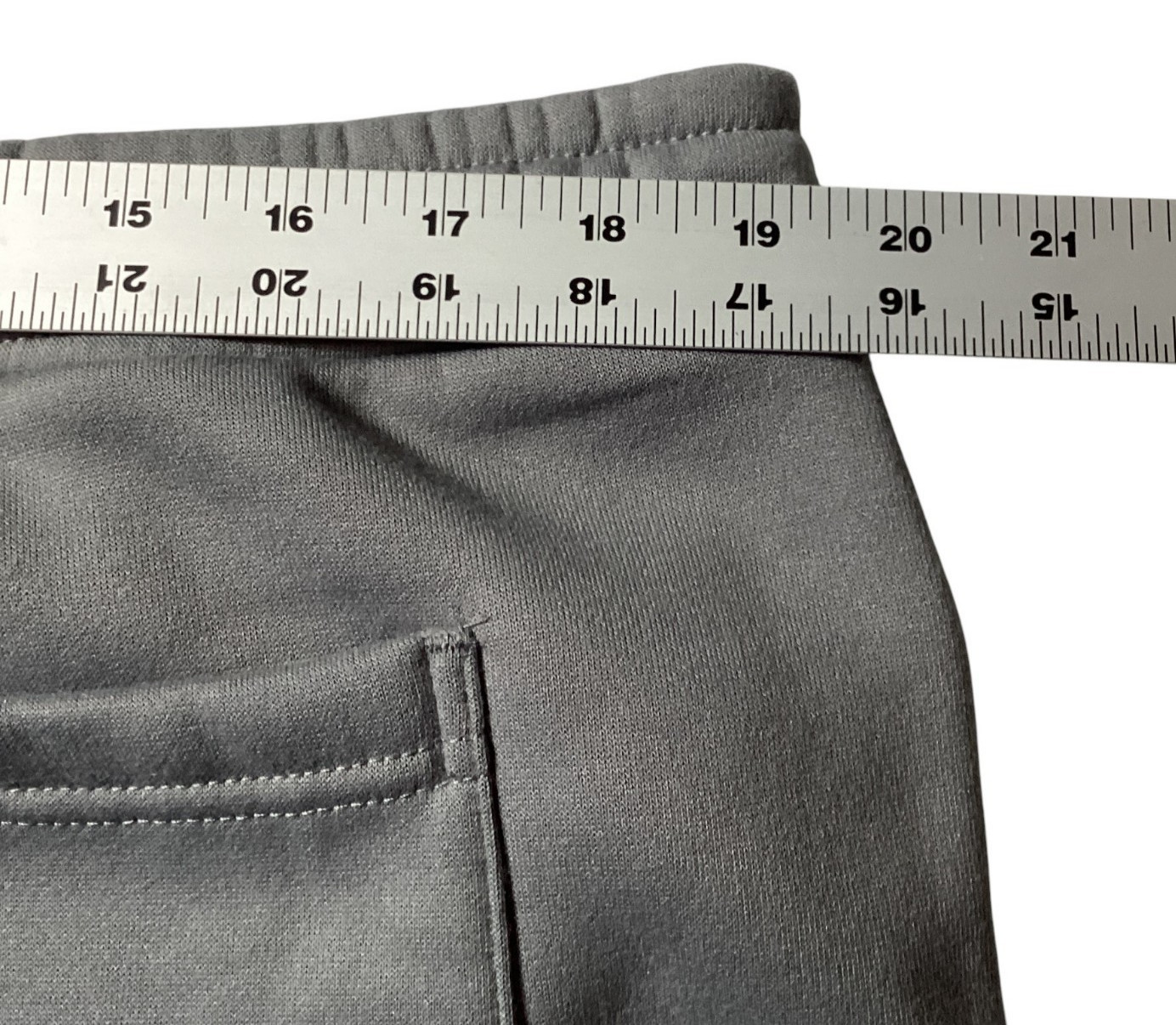 WeSC: Unisex Gray Cargo Sweatshorts, 2 Large Flap Cargo Pockets, Size XXL