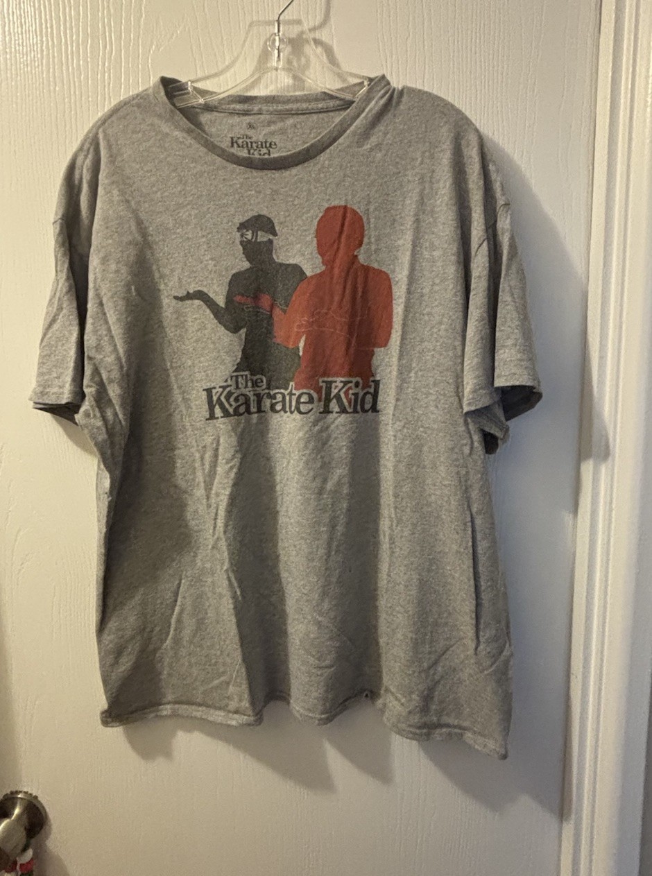 KARATE KID OFFICIAL TSHIRT RETRO TEE 80’s 90’s MOVIE FILM