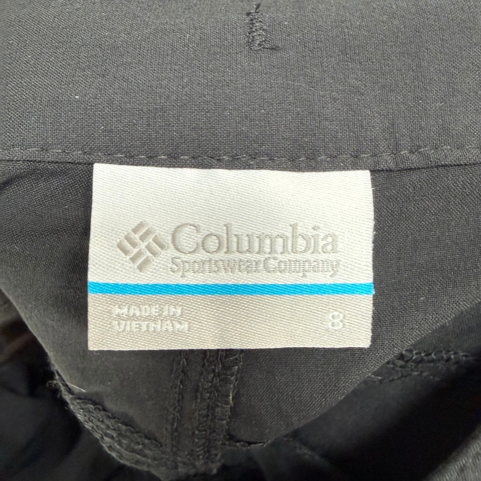 Columbia Climber Canyon II Capri Pants Womens 8 Black Omni-Shade Hiking NEW