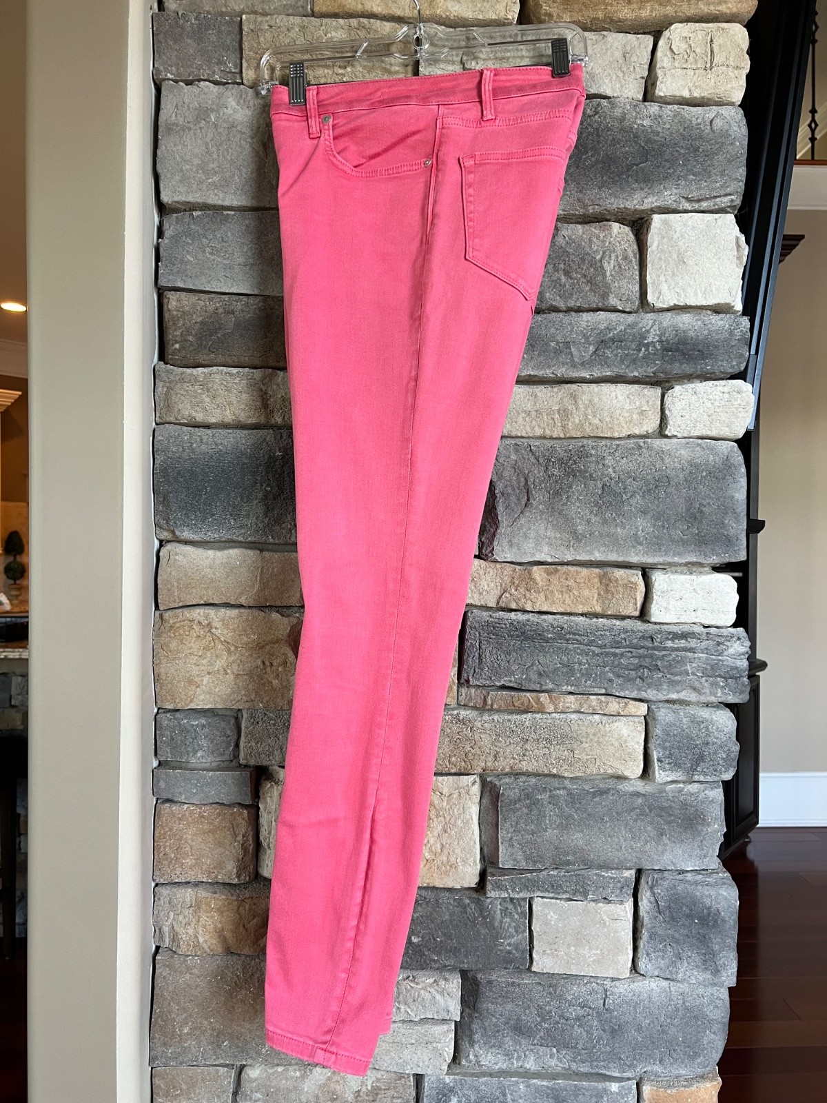 Vineyard Vines Jamie Jeans High-Rise Skinny Lobster Reef, Women Sz 10 (30W x 29L