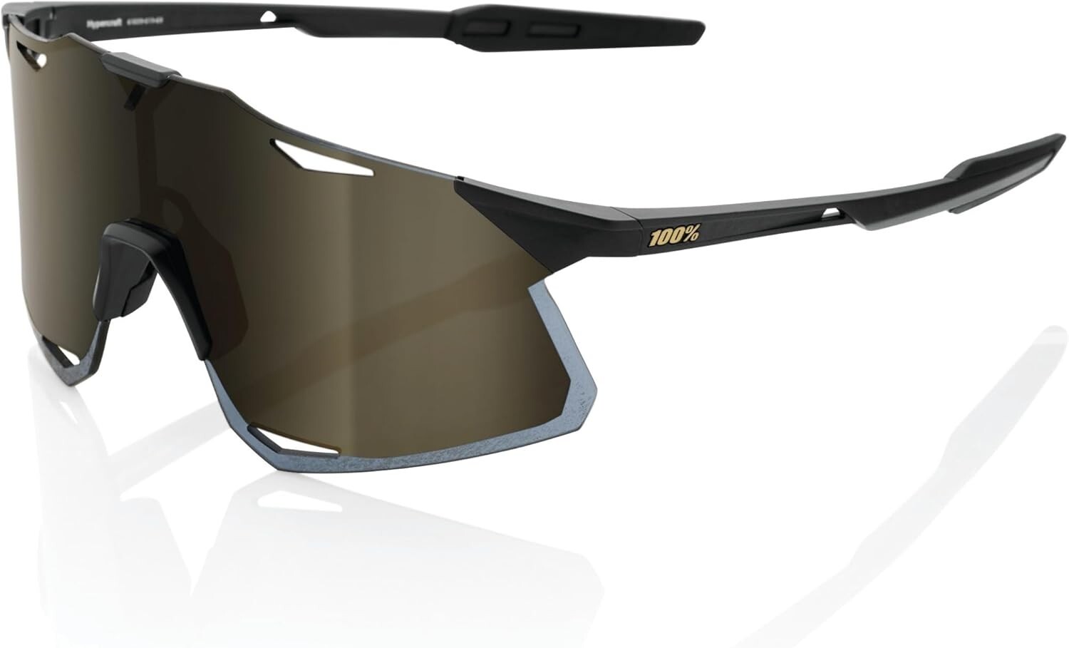 100% HYPERCRAFT SPORT PERFORMANCE FRAMELESS SUNGLASSES SCRATCH RESISTANT UV400