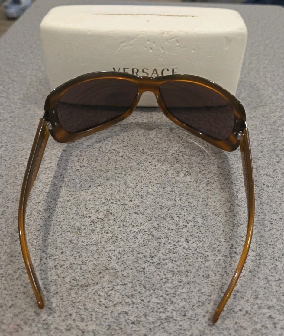 VERSACE Designer Sunglasses Made In Italy Mod 4136 728/73 64 □ 15 120 3N w Case