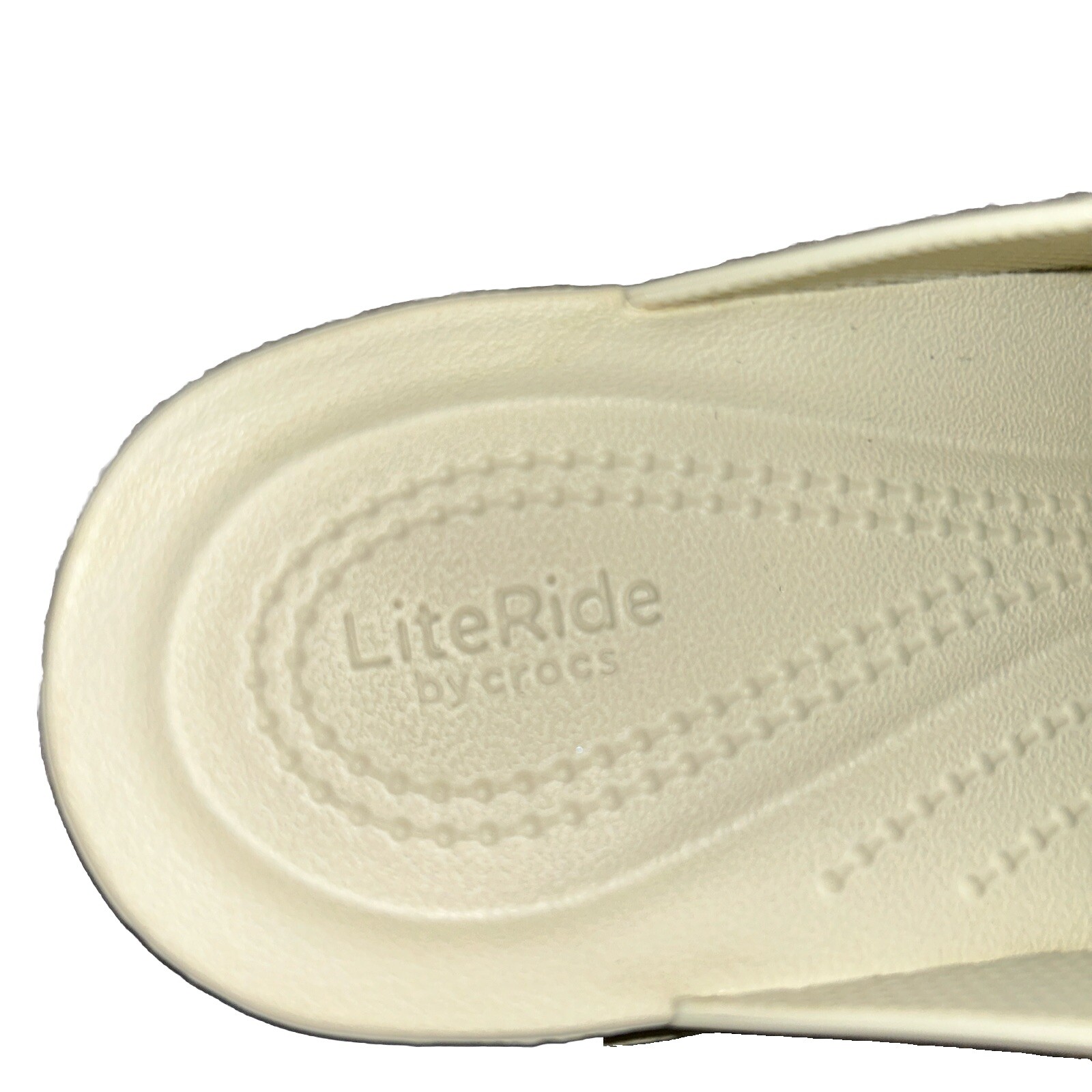 CROCS LITERIDE BROOKLYN FLIP Size 10 Sandals 1.7″ Wedge Heel