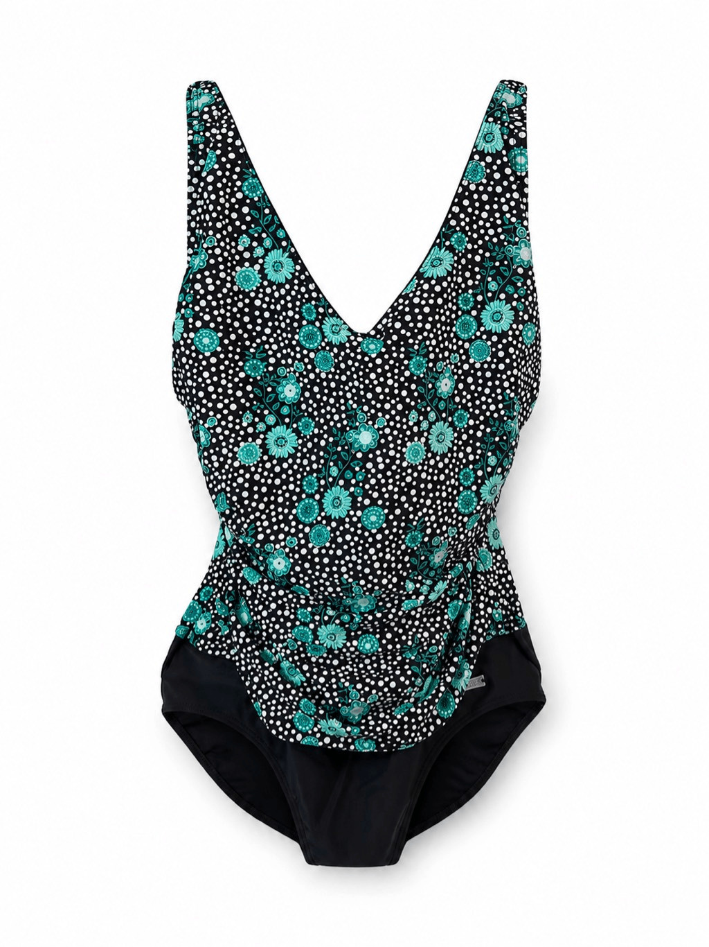 LASCANA for Venus One Piece Swimsuit Womens 14 Underwire Tummy Control Floral