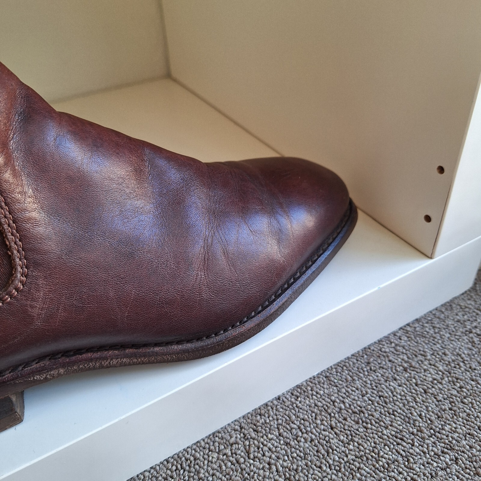 RM williams Leather Comfort Craftsman Chelsea Boots UK 7.5G US 8.5 Ladies 10