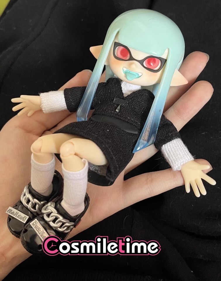 Splatoon Handmade OB11 GSC Faceplates Octopus BJD Doll Accessories Collection YZ
