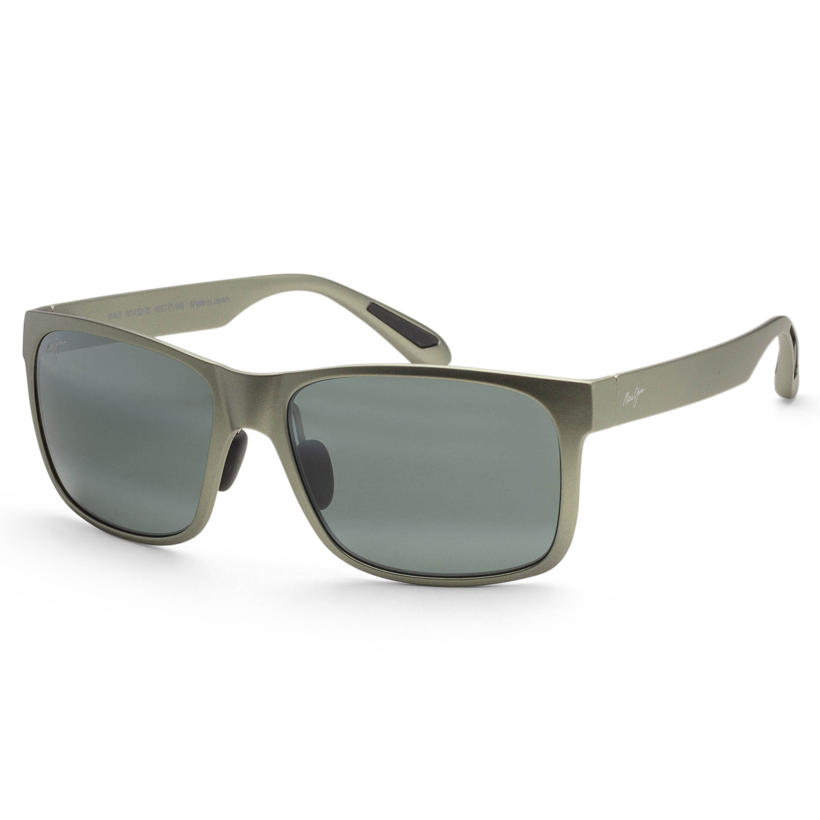 Maui Jim Men’s Red Sands 60 mm Green Sunglasses MJ0432S-005