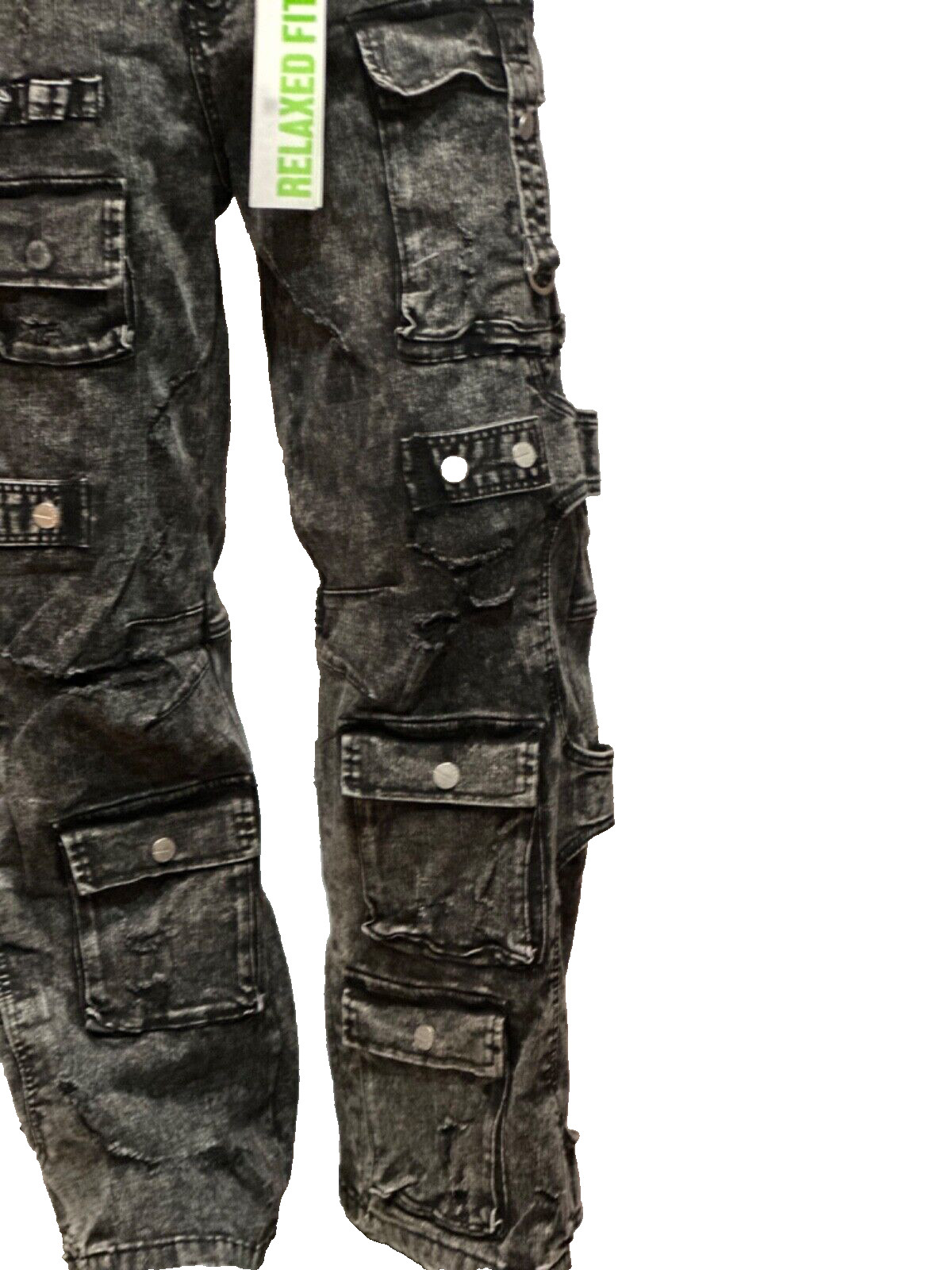 Men’s First Row Martin Relaxed Fit Jeans wilder Denim (Utility) Baggy FRD3122