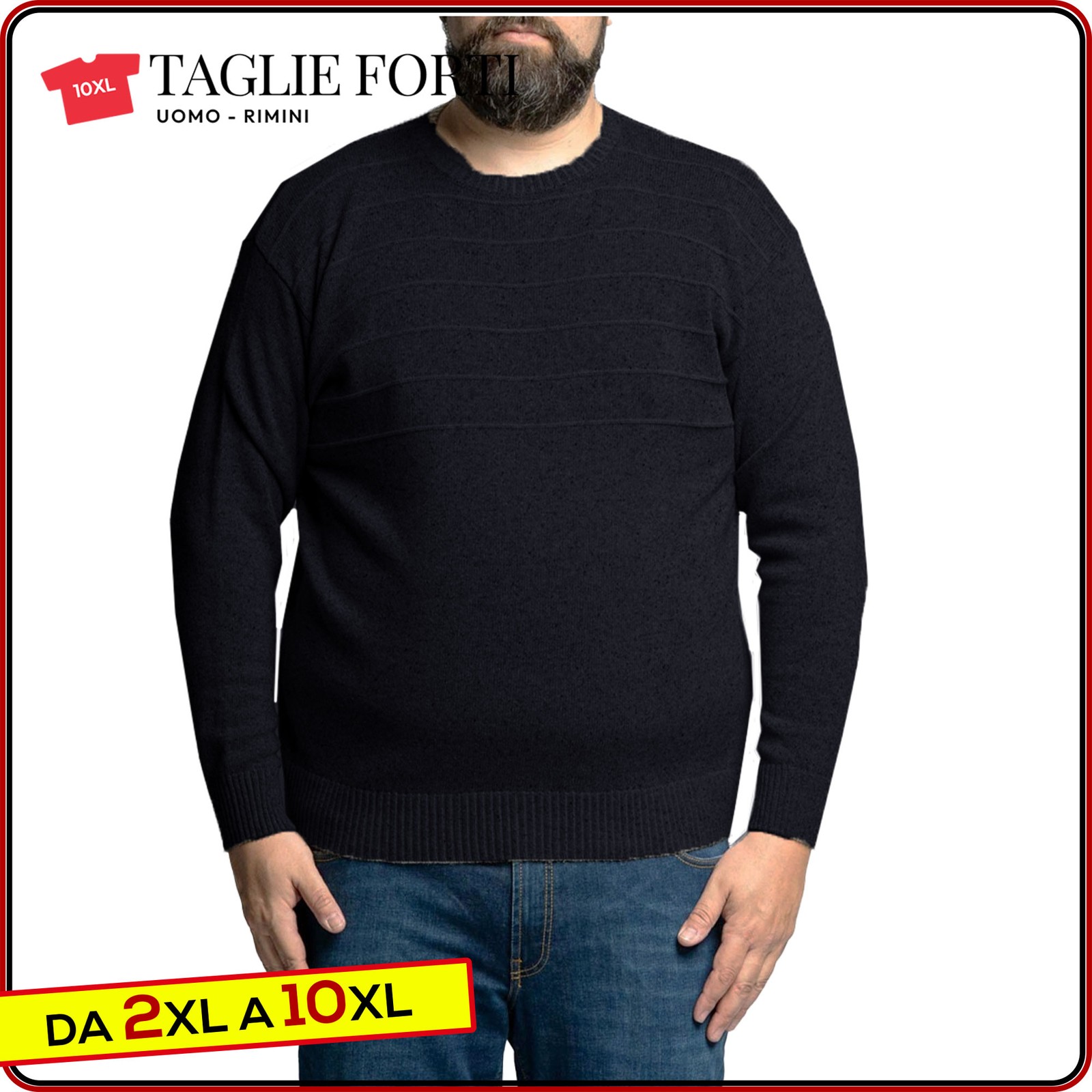 MEN’S PLUS SIZE sweater winter sweater from 2 XL to 10 XL Maxfort
