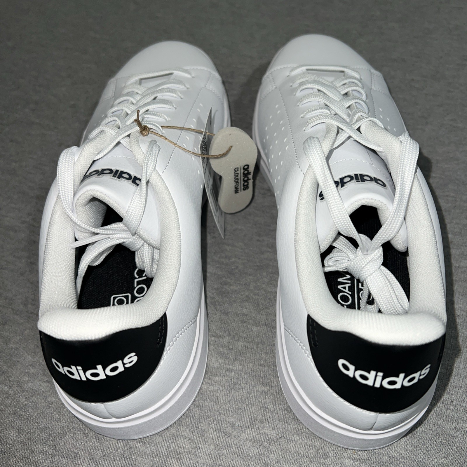 Adidas Advantage 2.0 White Black Legend Ink Sz 11 IF1661 Sneaker Sportswear