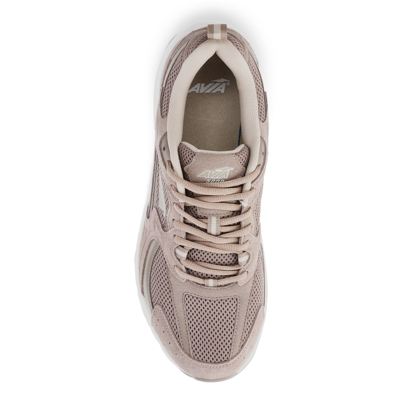 Avia Men’s Brown Lace-up Low-Top Athletic Performance Running Sneakers: 8-11