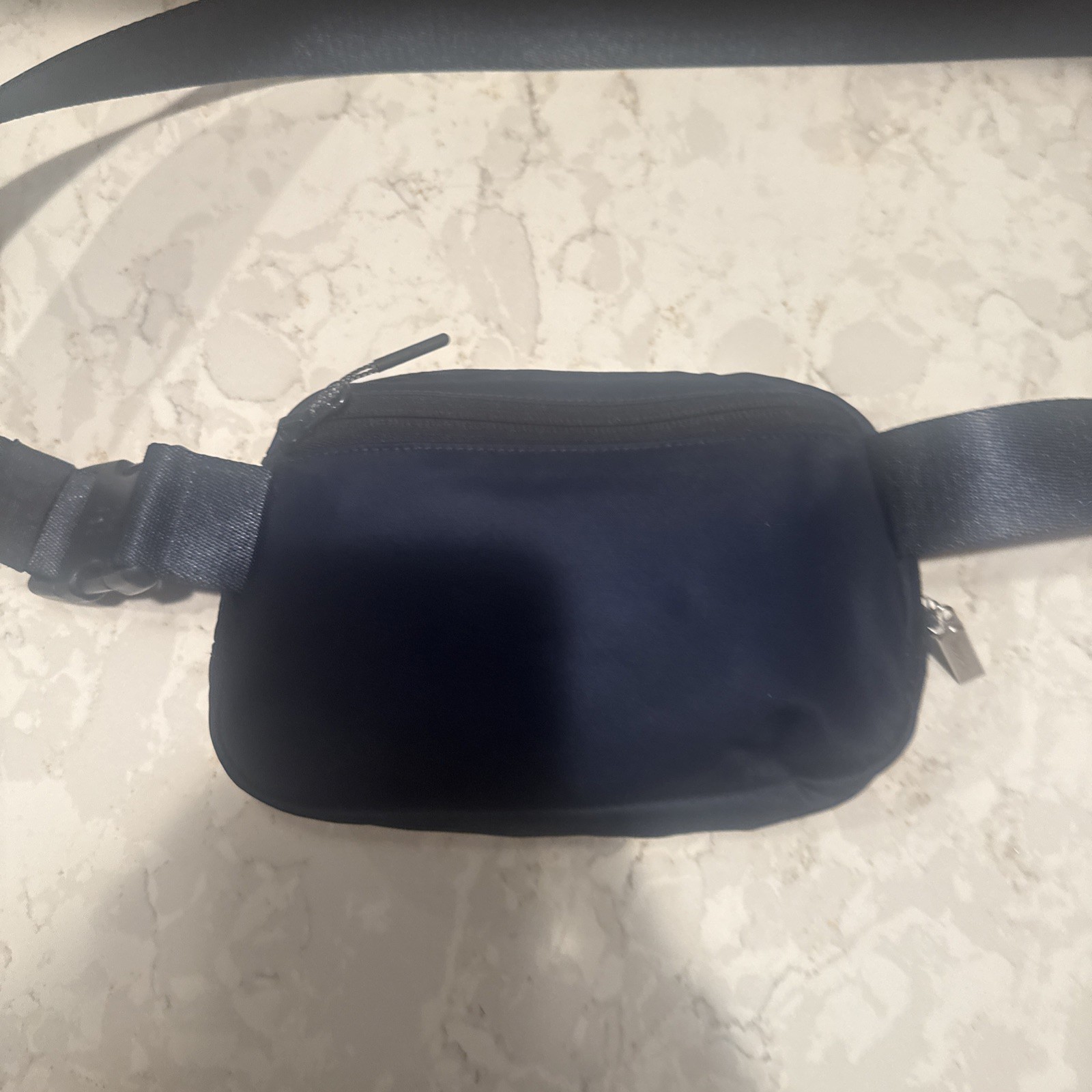 Lululemon Everywhere Belt Bag Navy Blue Waist Pack Adj Preowned