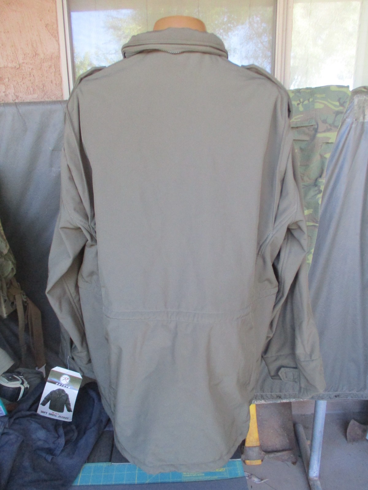 NWT Rothco VIETNAM WAR VETERAN Soft Shell M-65 Tactical Field Jacket, M65, XL