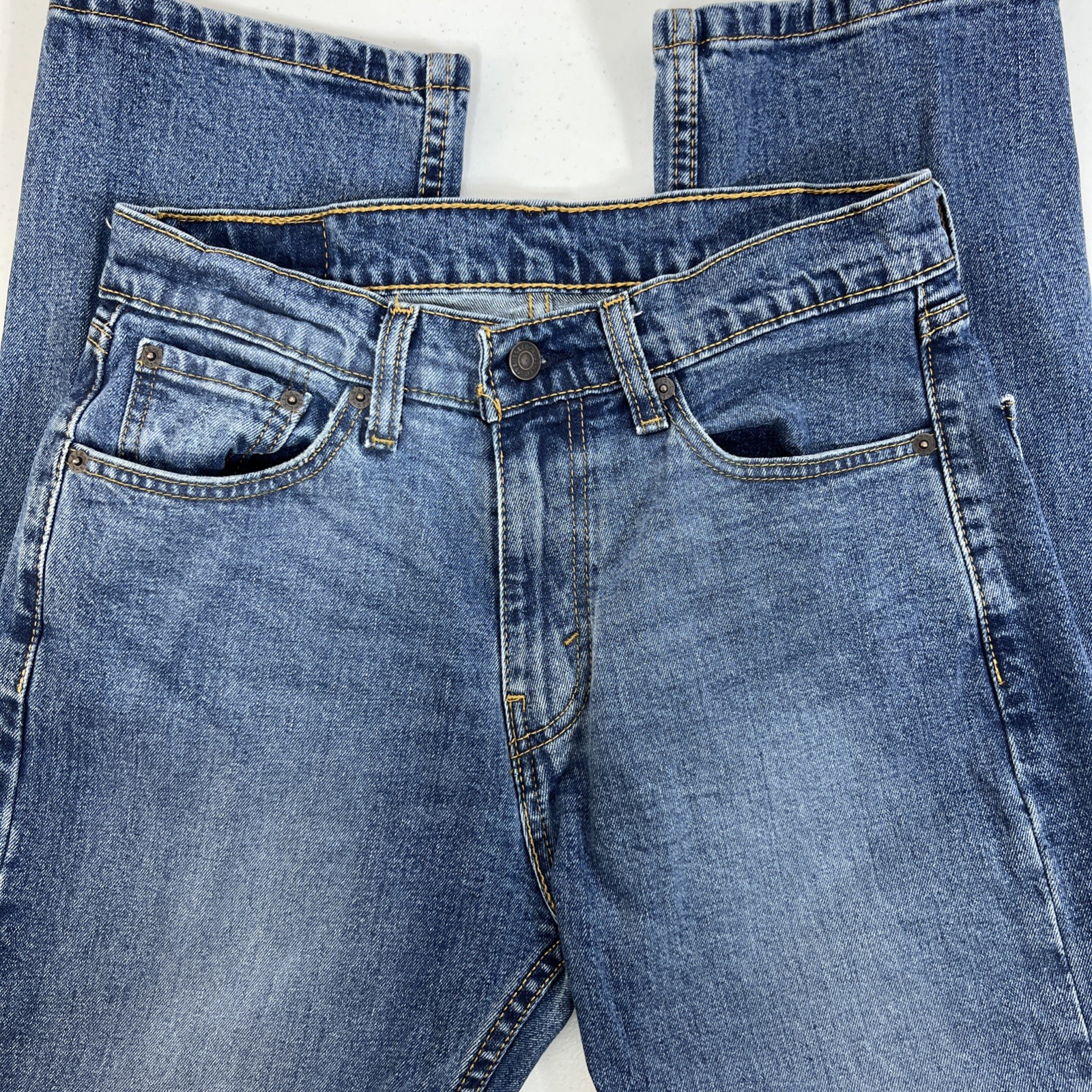 Levi‘s 505 Straight Blue Denim Casual Jeans Size 30