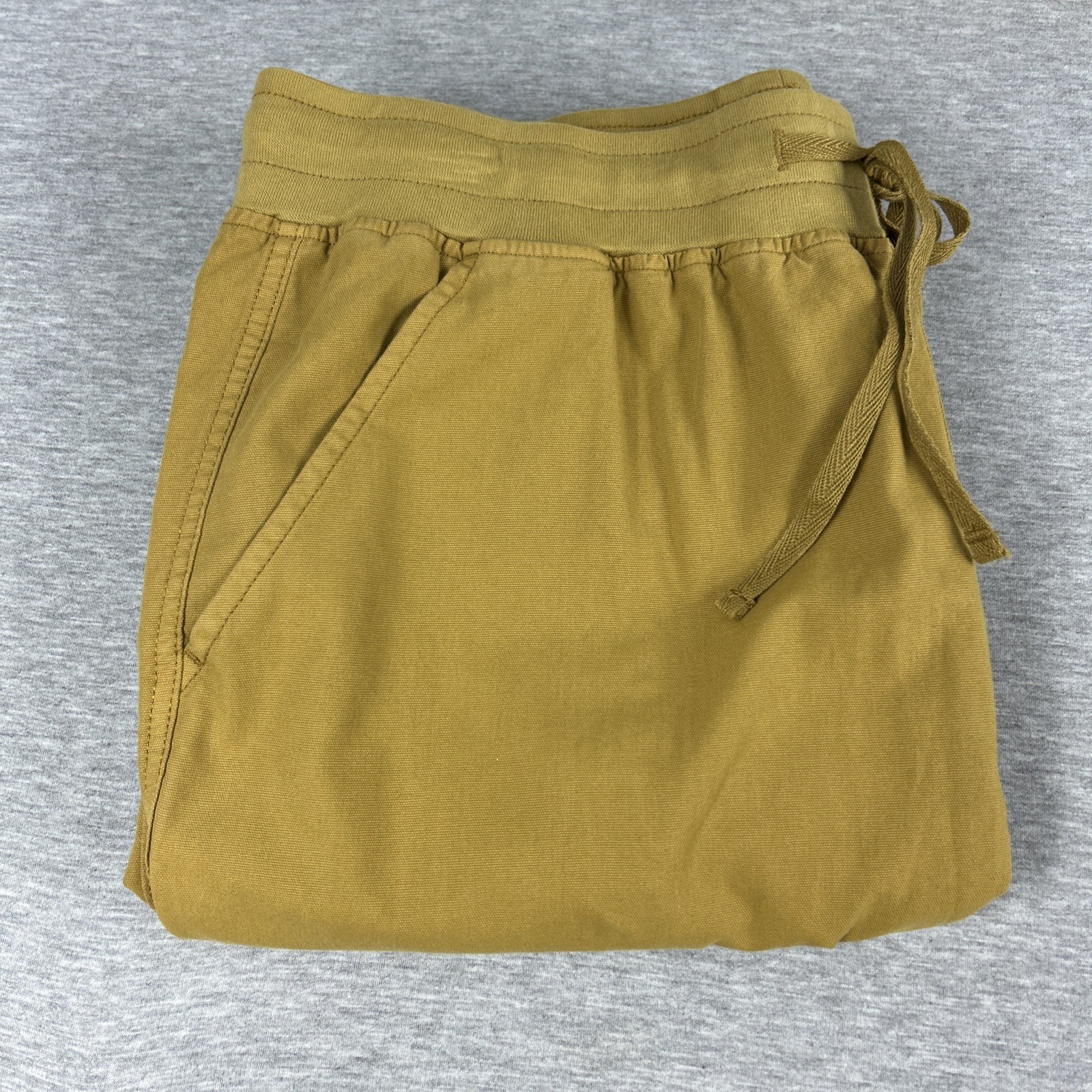 Style & Co Jogger Mid-Rise Comfort Waist Size Large Barley Brown