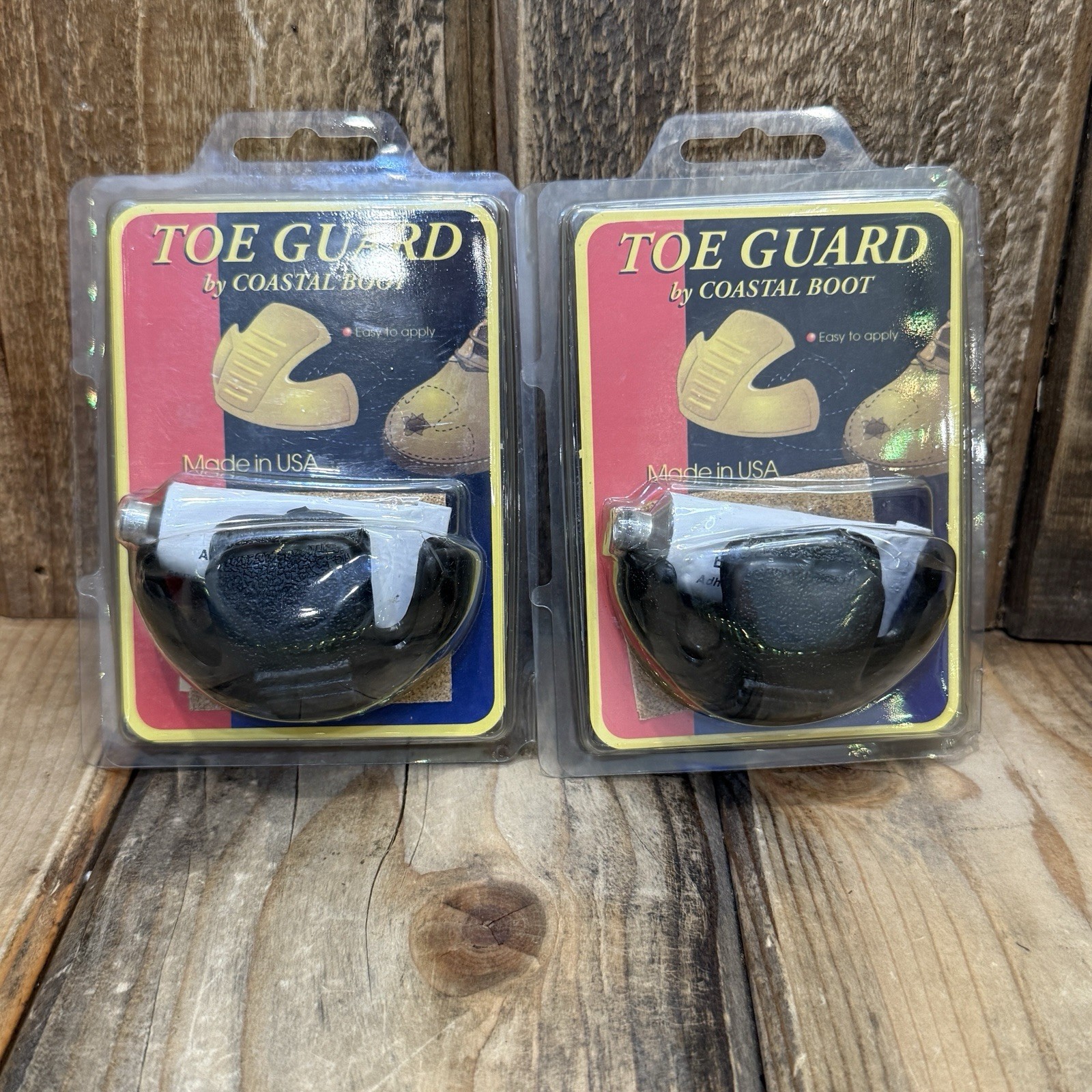 COASTAL BOOT TOE GUARDS BLACK 2 PACK