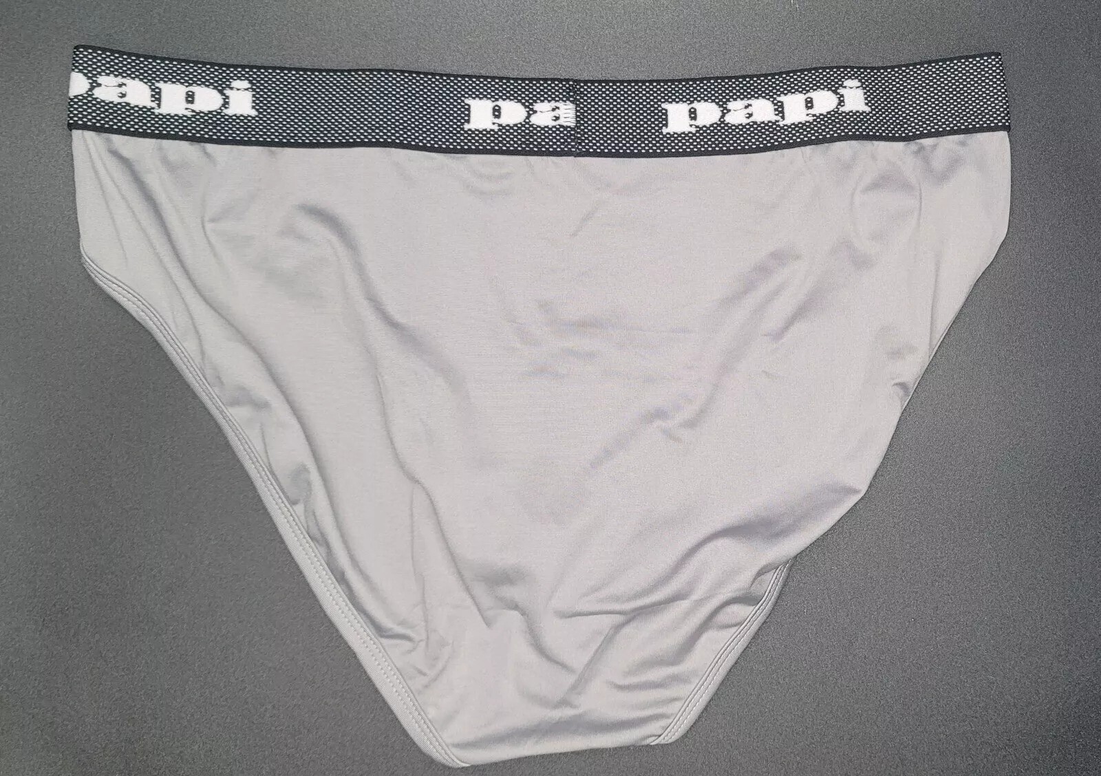Papi Men’s 5pk Microfiber Microflex Low Rise Underwear Briefs, Size S M L NIB!
