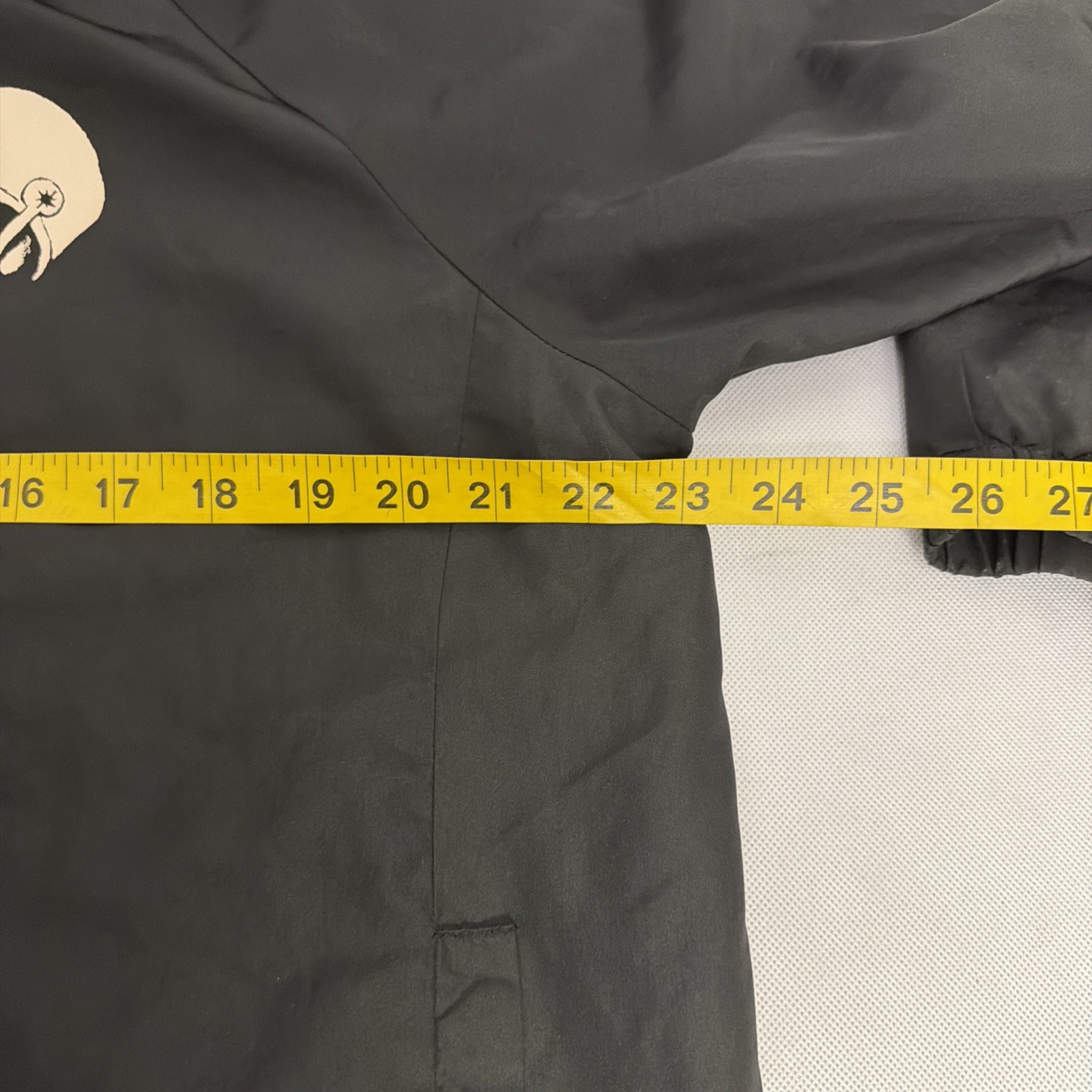 My Chemical Romance Windbreaker Jacket L Black Lightweight 2017 1/2 Zip Pullover
