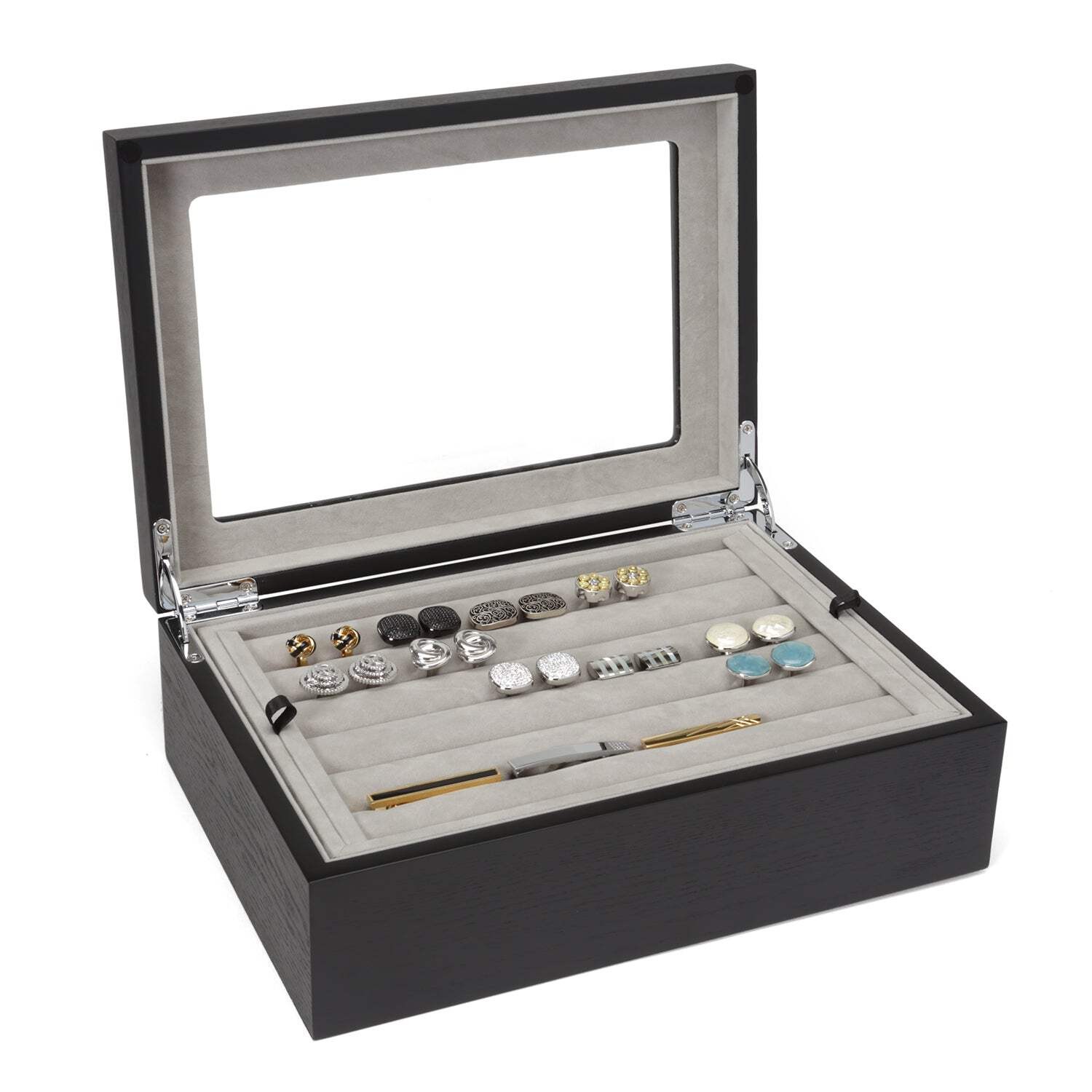 Onyx Cufflinks Collector’s Case – 72 pairs