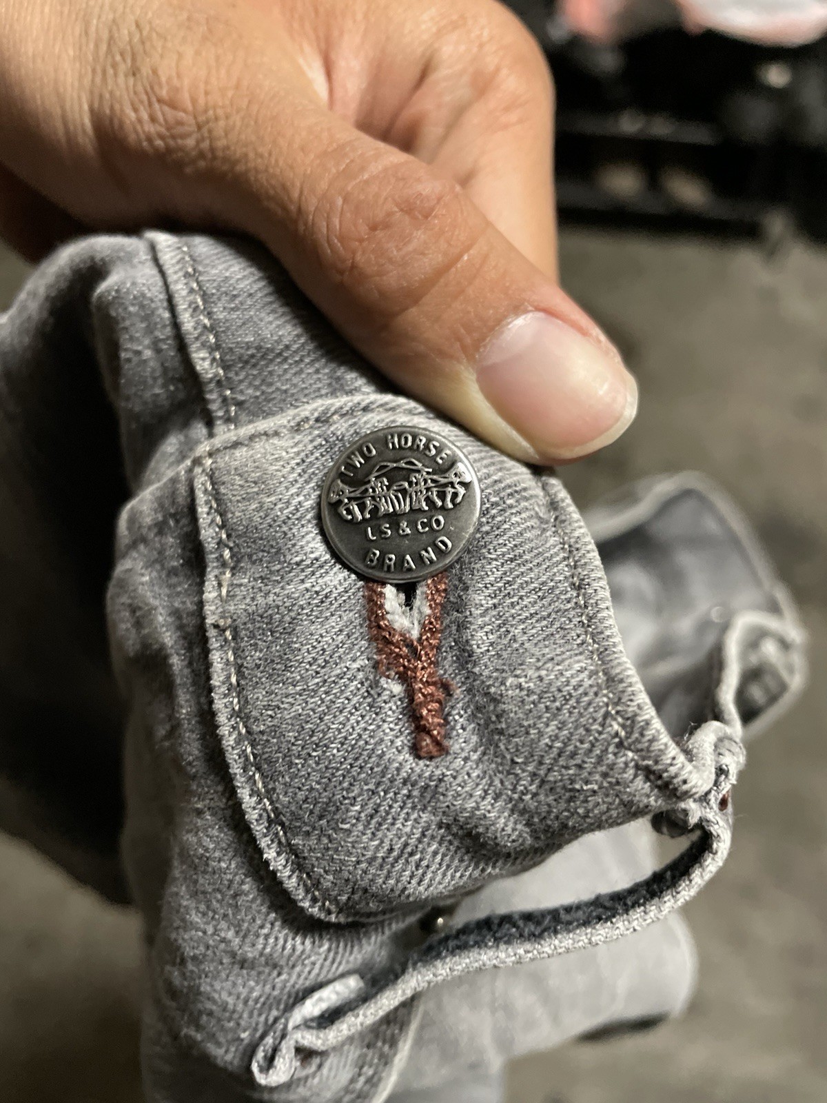 Levi’s 511 Engineered Jeans Vintage Grey Wash 33 Jeans