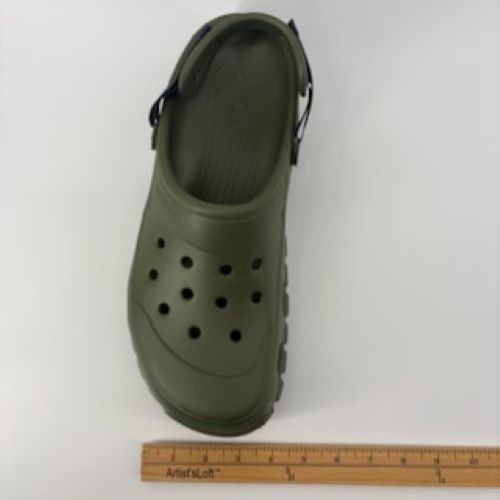 Crocs Men’s Offroad Sport Clogs Slip-on Sandals – US Size 13 | Army Green / Navy