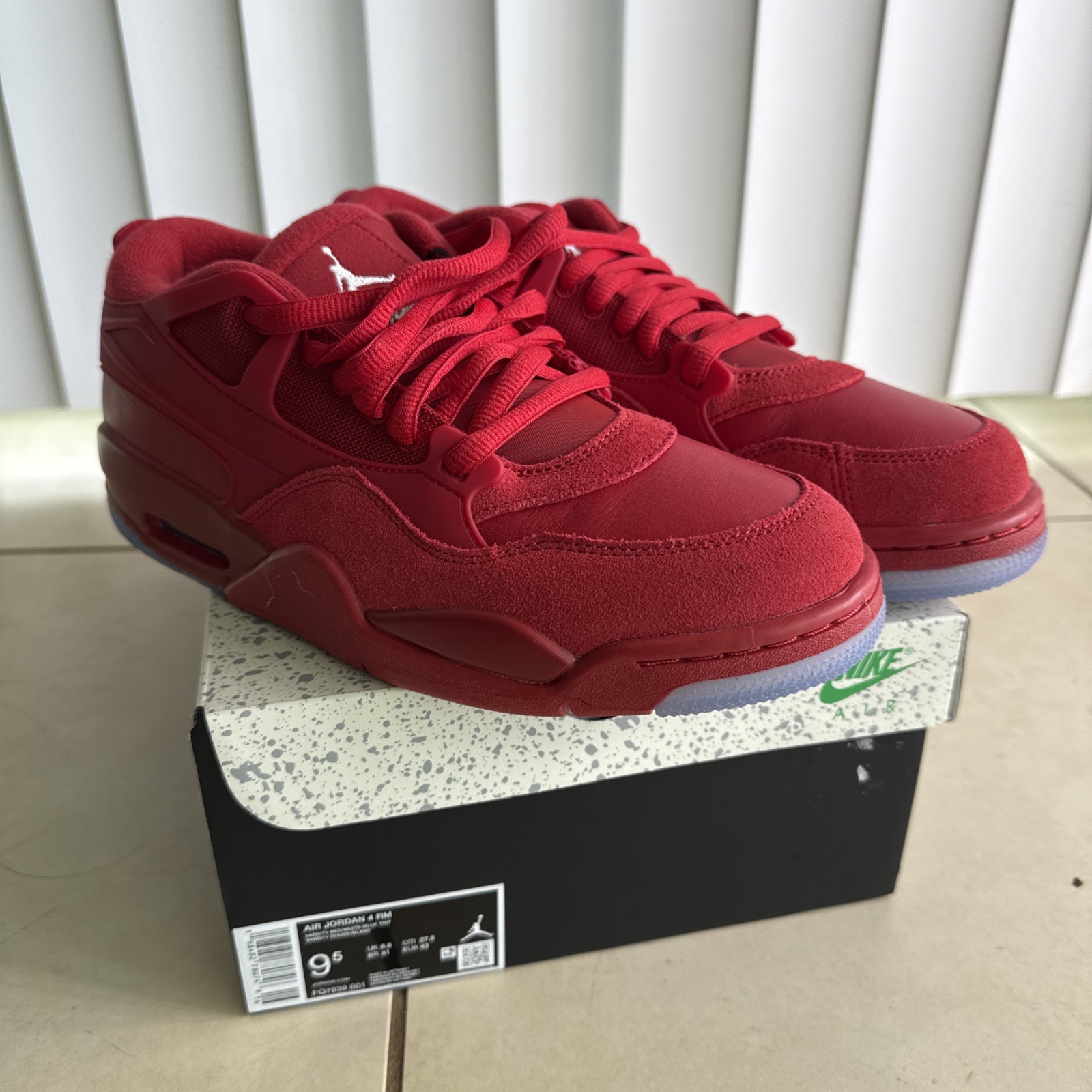 Size 9.5 – Air Jordan 4 RM Varsity Red