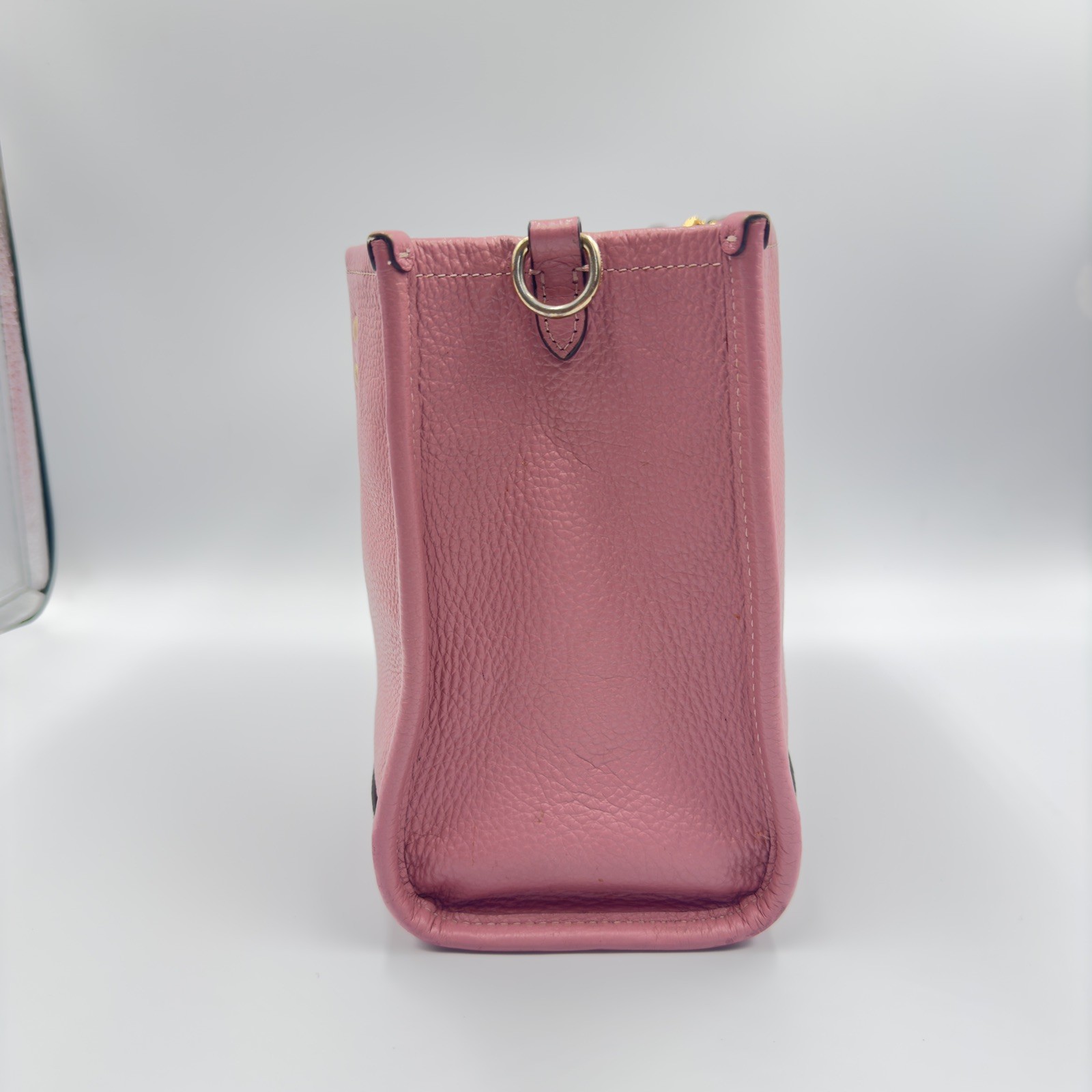 Coach Dempsey Tote 22 In True Pink Style C0971 Small Pebbled Leather bag