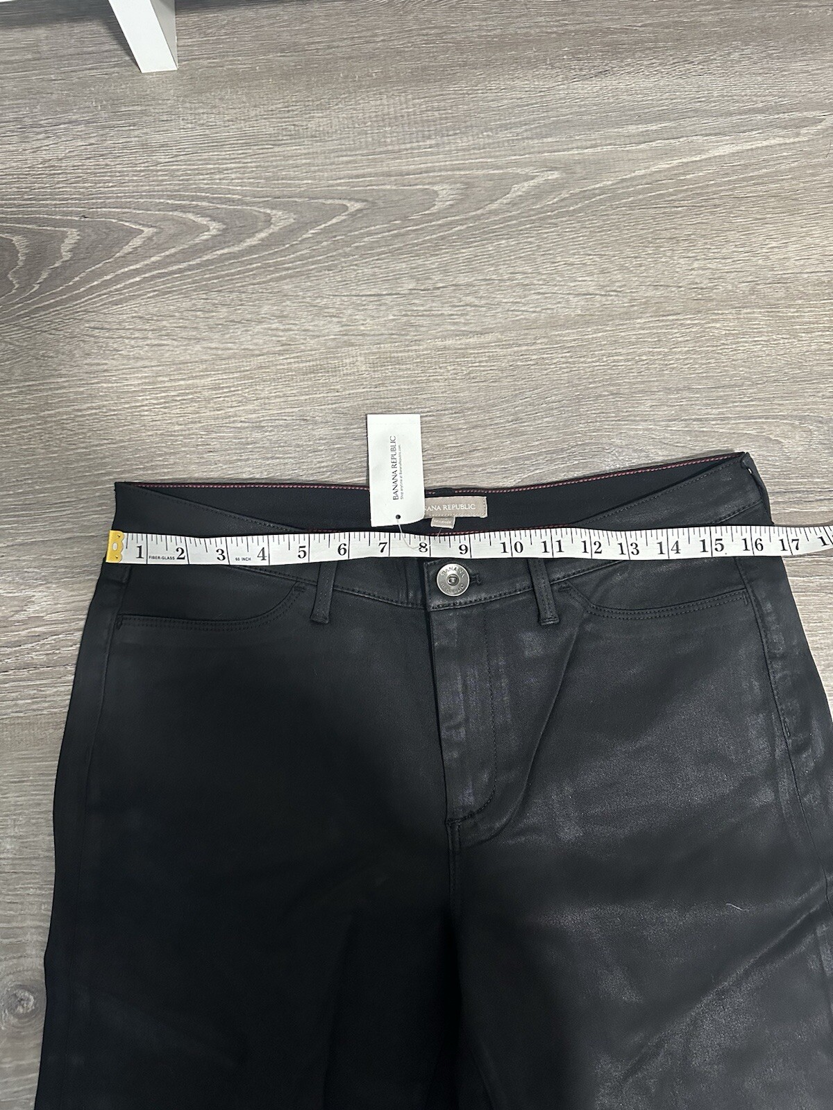 NWT Banana Republic Womens Black Jeans Skinny Size 30Wx29L Originally $89