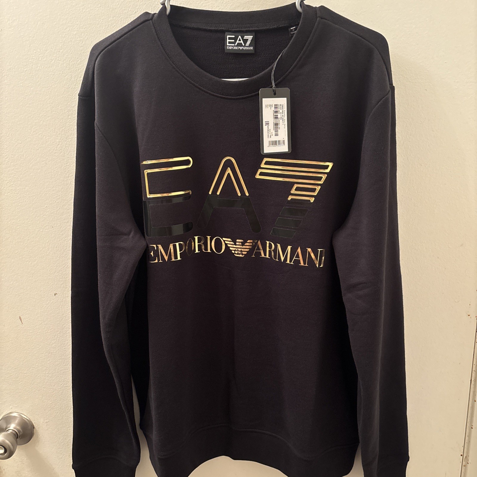 Emporio Armani Crewneck , EA7 Emporio Armani Sweater Sz L