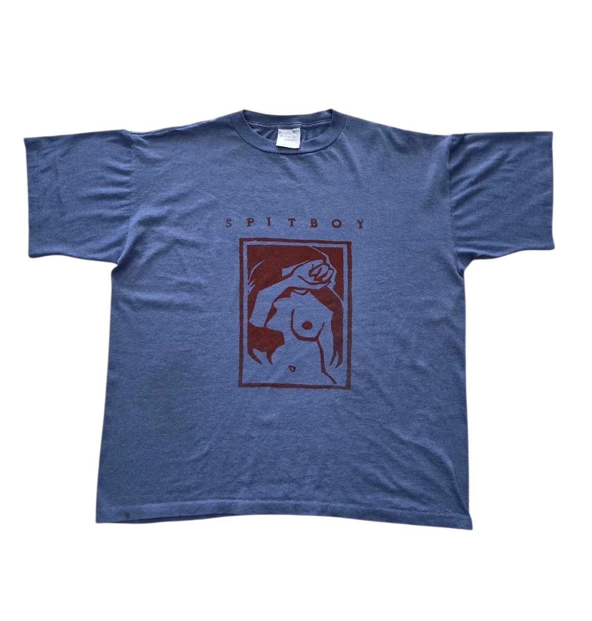 Vintage 90s Spitboy T-Shirt Hardcore Punk Politic Bayarea Fugazi Lookout Rec. XL