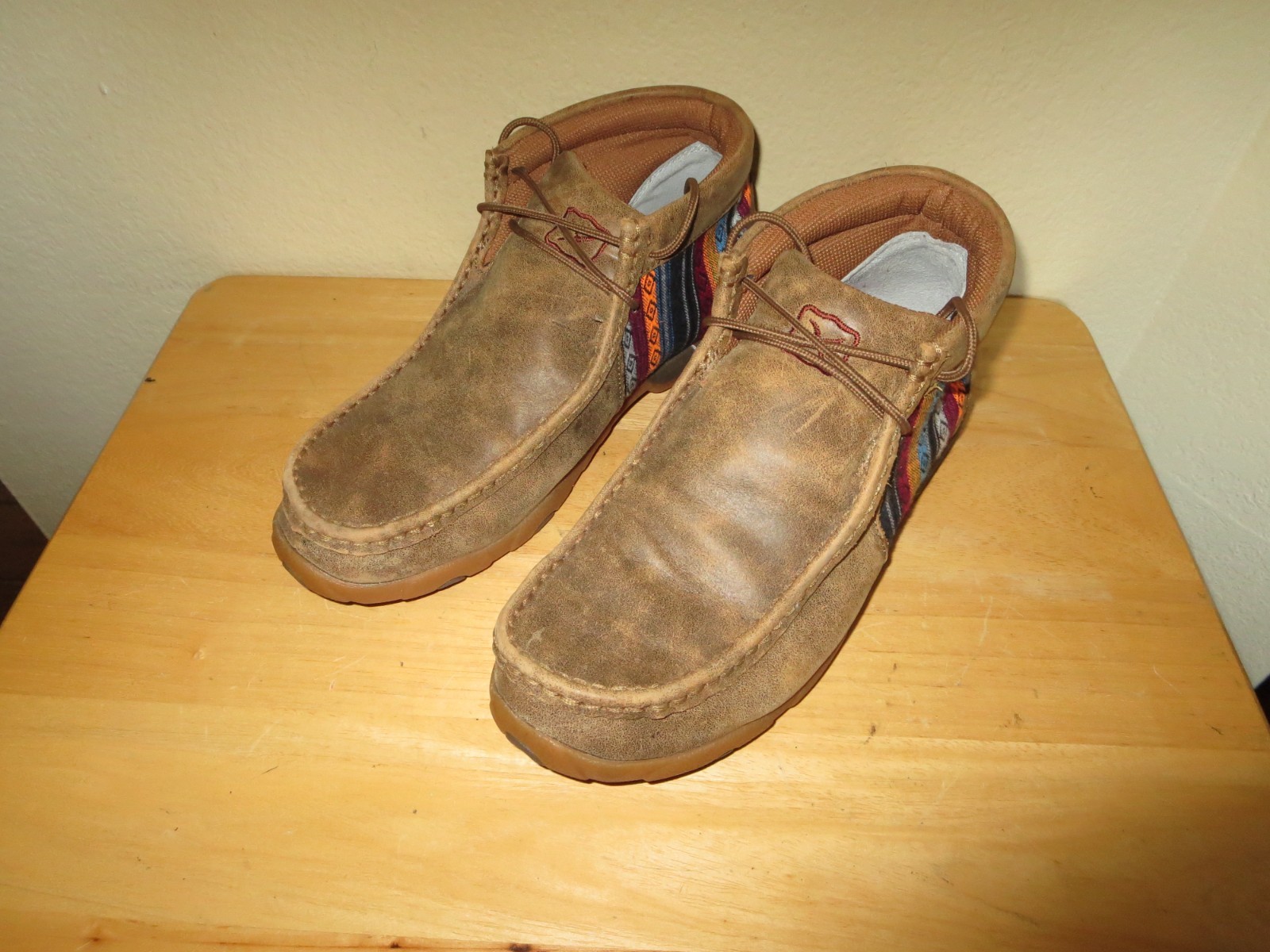 Twisted X Casual Shoes Women’s Driving Moc Aztec Lace Multi WDM0105 Size 8M