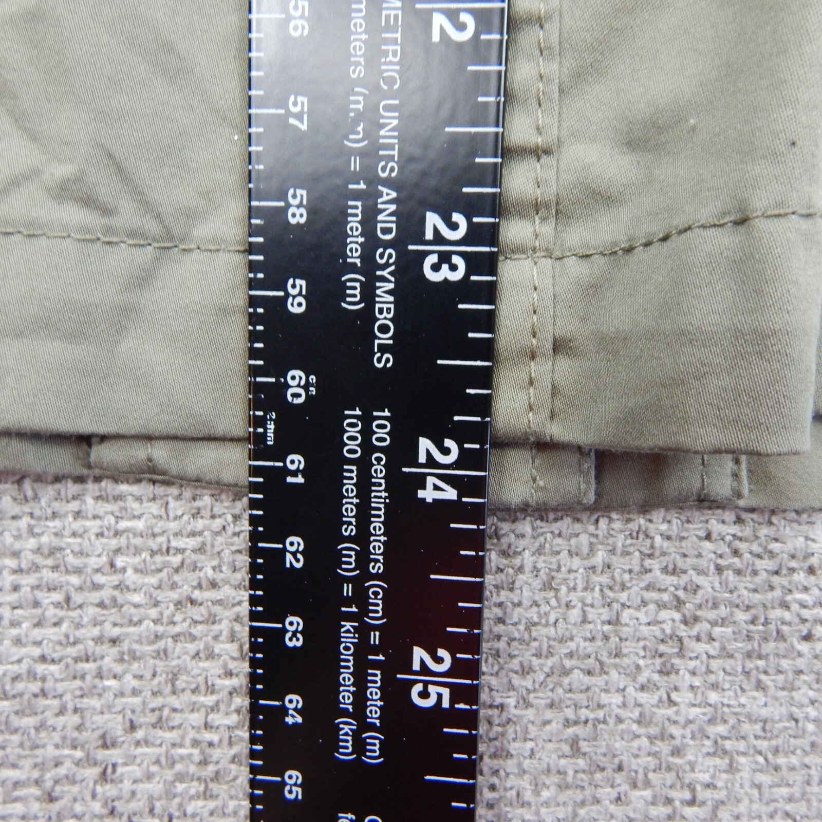 Talbots Jacket Womens Size 6 Green Utility Safari Button Front