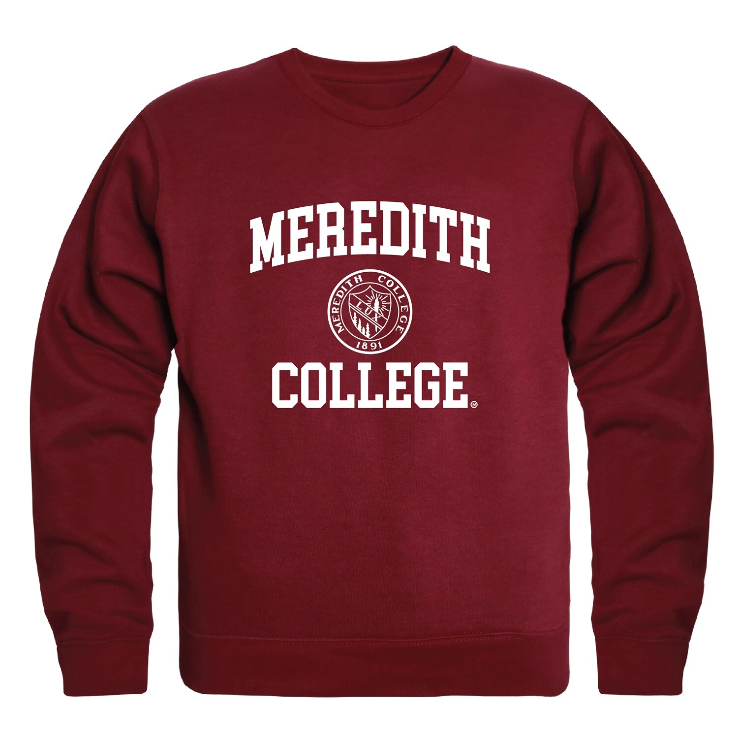 Meredith College Avenging Angels Seal Crewneck Sweatshirt Sweater