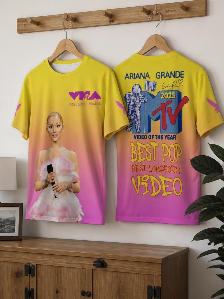 Ariana Grande MTV Video Music Awards 3D T-Shirt