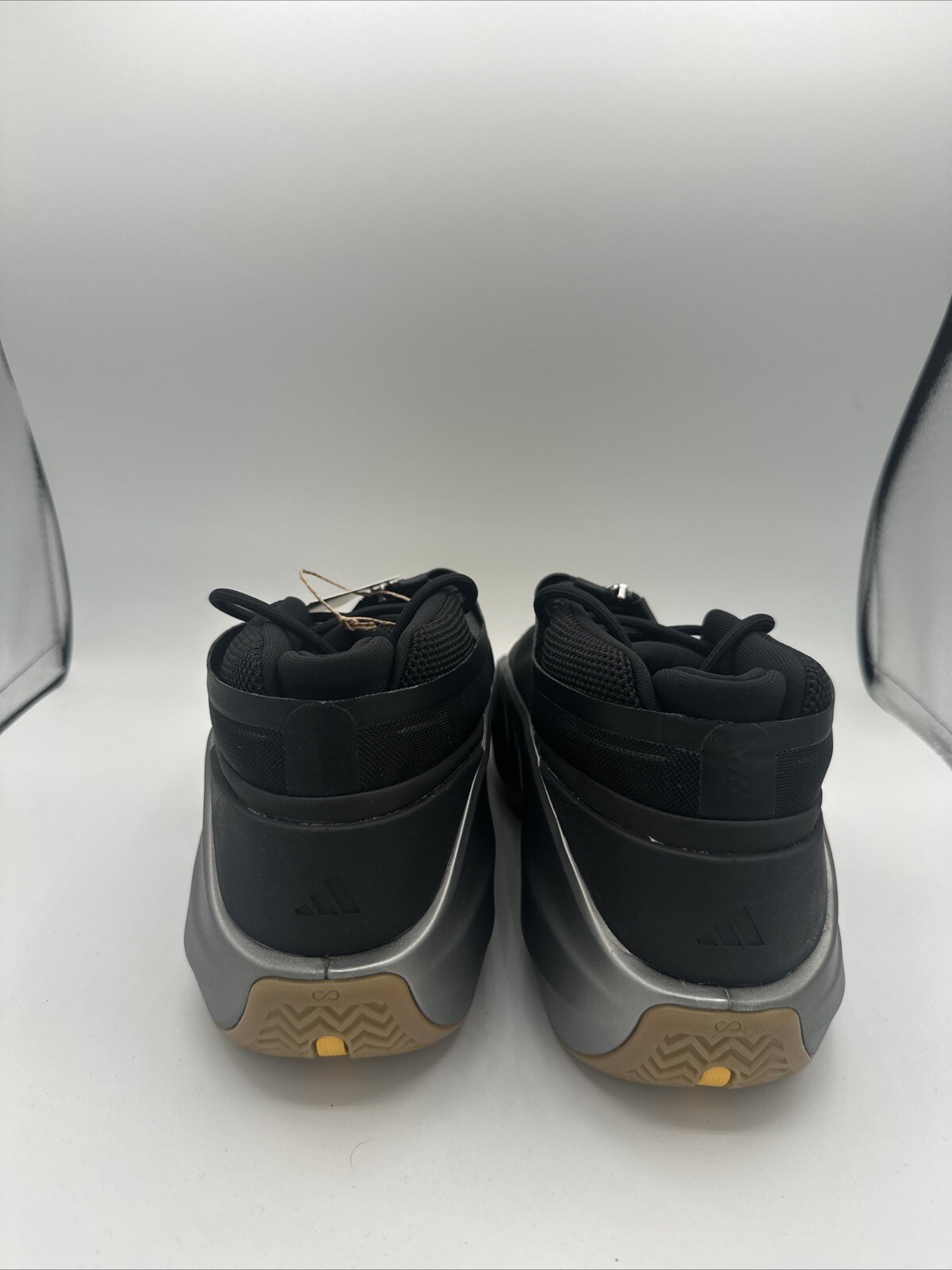 Adidas Crazy Infinity Men’s US Sz 10.5 Cream Gum Silver Black Retro Kobe