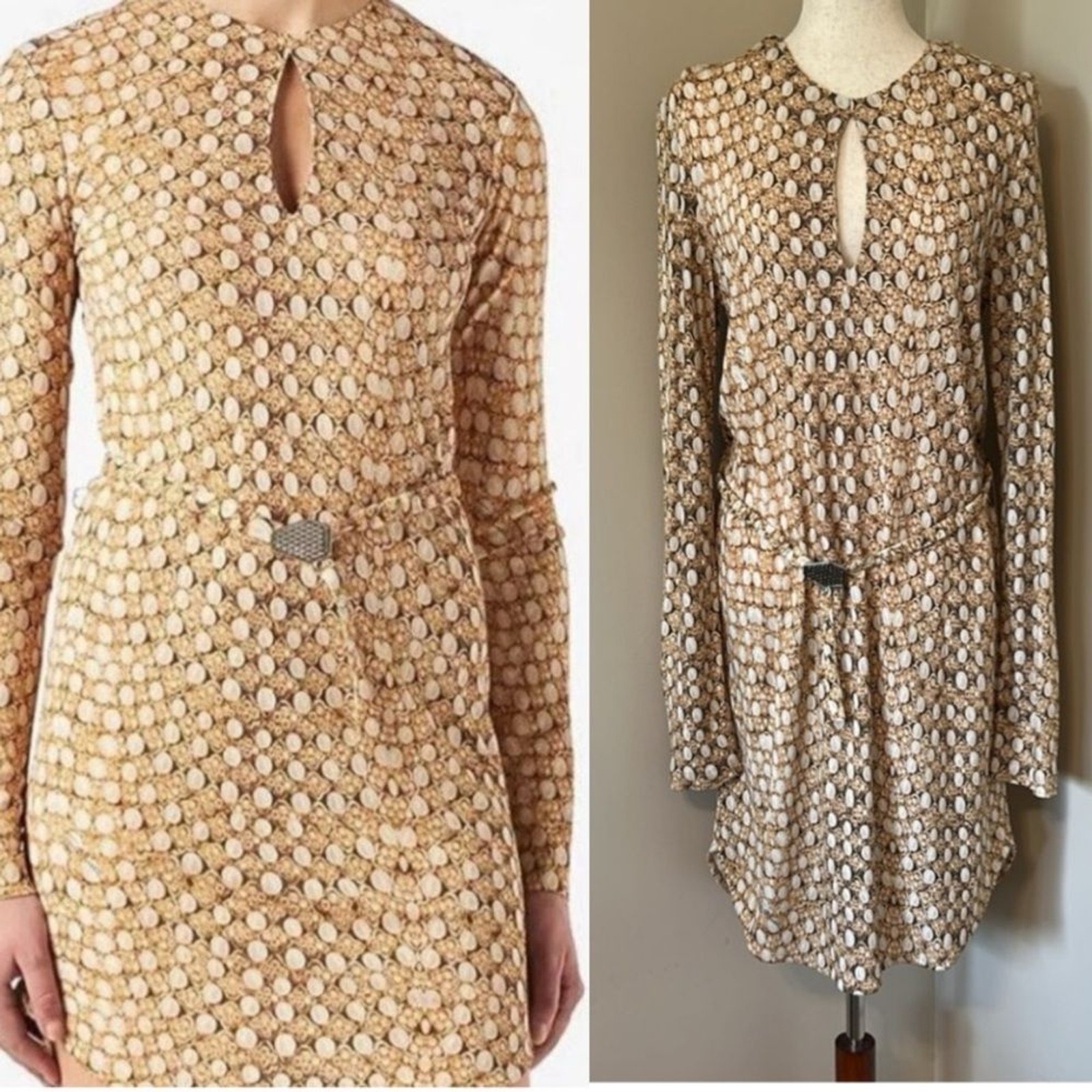 Roberta Cavalli Just Cavalli Archive Print Dress Large 10 IT 46