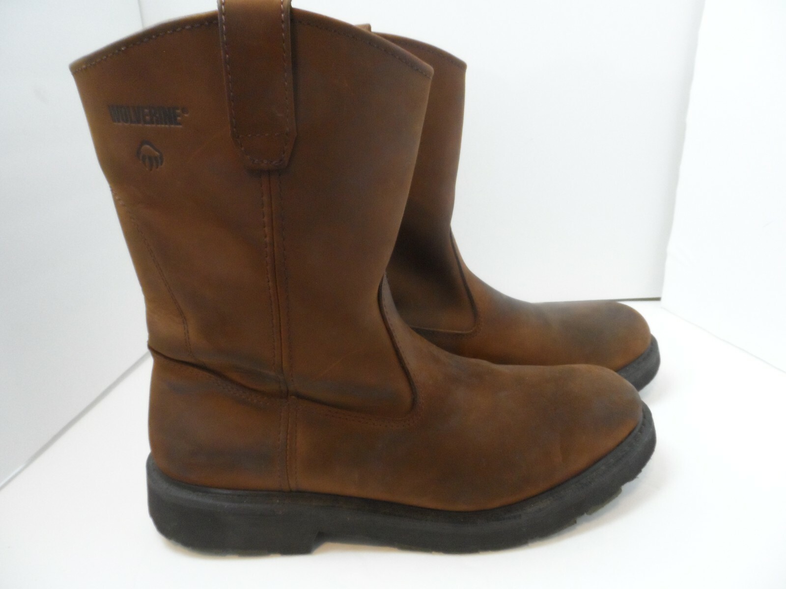 Wolverine Men’s Brown Leather Work Boots W04727 – Size 13M (not Steel Toe)