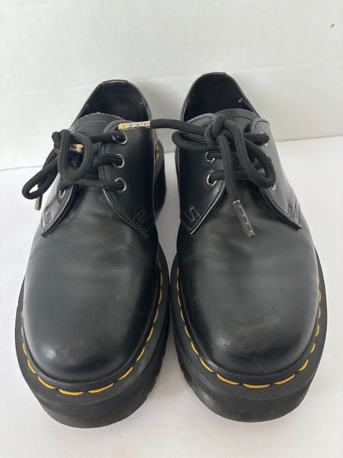 Dr. Martens 1461 Leather Oxford Shoes Smooth – Black – Size US M 6 / W 8