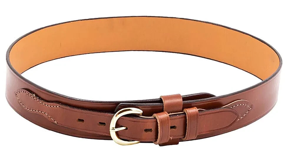 Bianchi B4 Ranger™ Belt, 1.75″ Width, Plain Tan, Brass Buckle, Size: 32″ | NEW