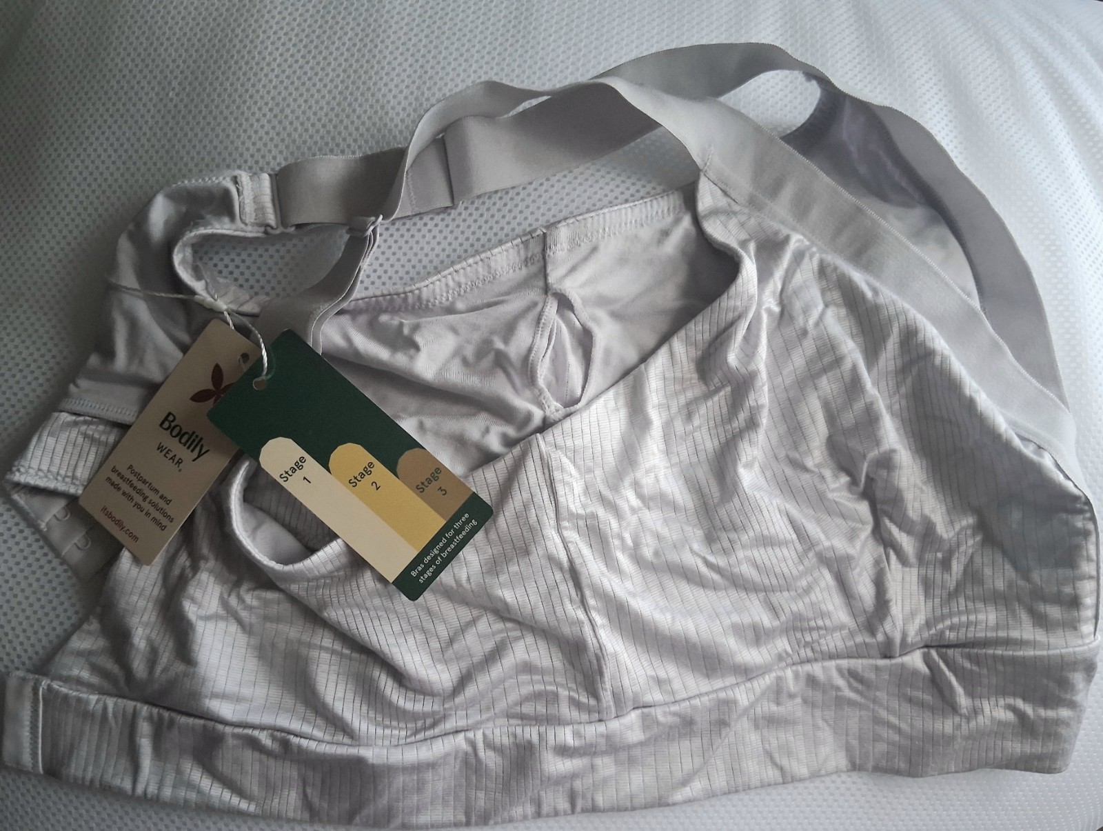 Not available Bodily Wear Wireless Maternity Nursing Lavender Haze – XL