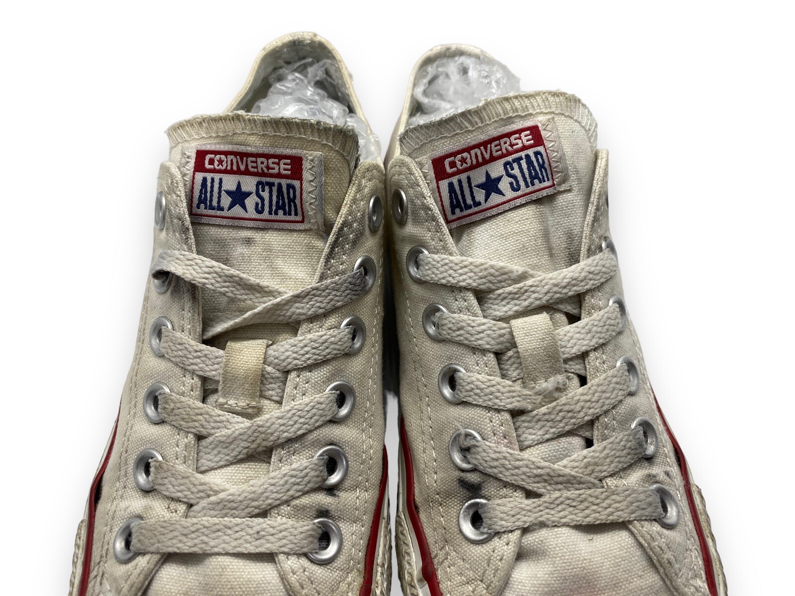 Converse Chuck Taylor All Star Sneaker Canvas White Shoe Men 5 Women 7 Low Top