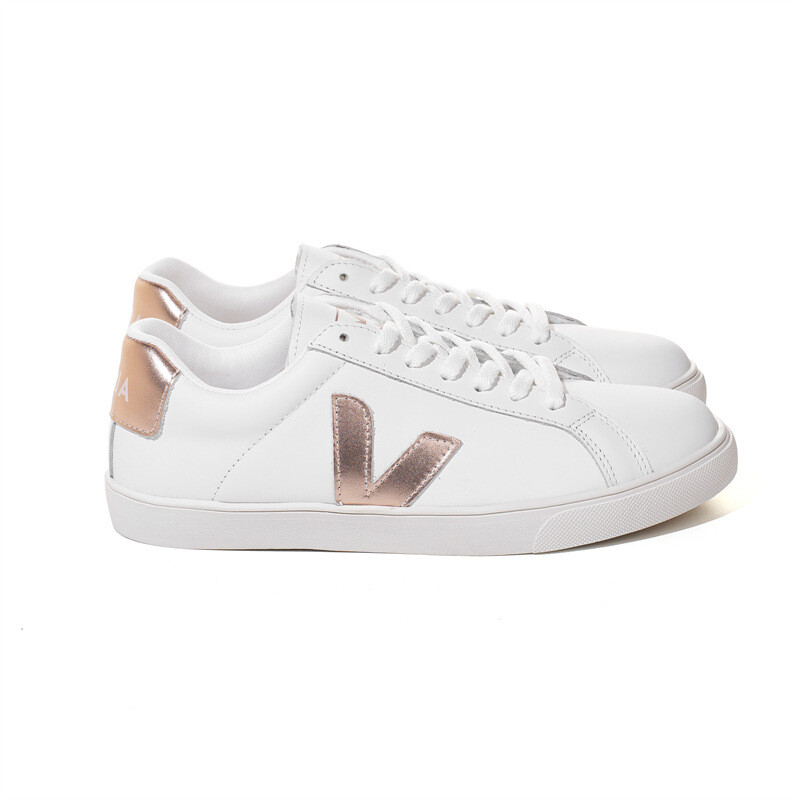 New Collection! Veja Esplar Women/Men Sneaker Extra White / Black, EU 36 – 45