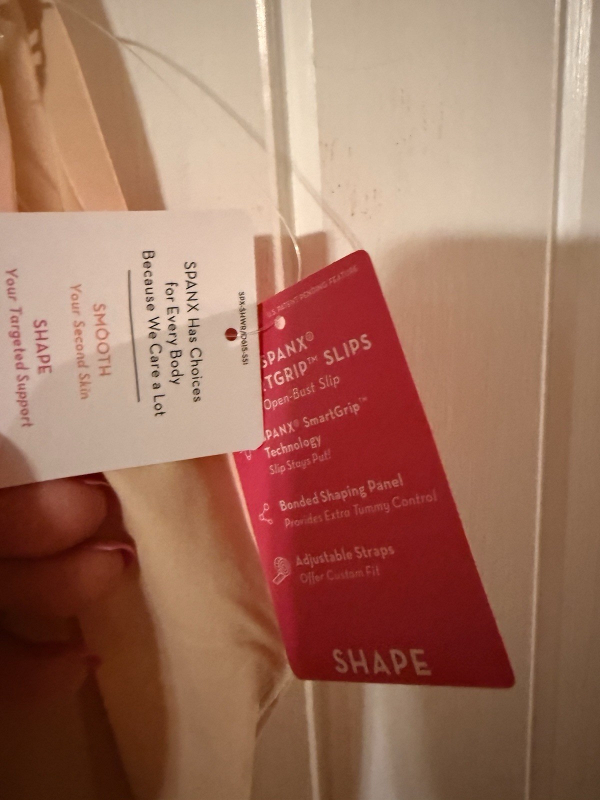 SPANX Sculpt OnCore Open Bust Mid Thigh Bodysuit Nude Slimming Shapewear Size L