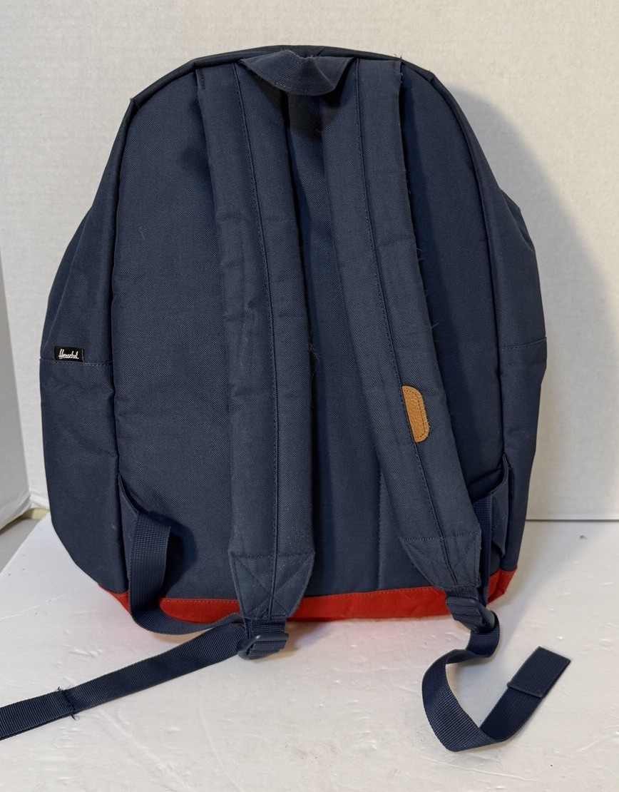 Herschel Pop Quiz Backpack Navy/Red/Cream NWOT