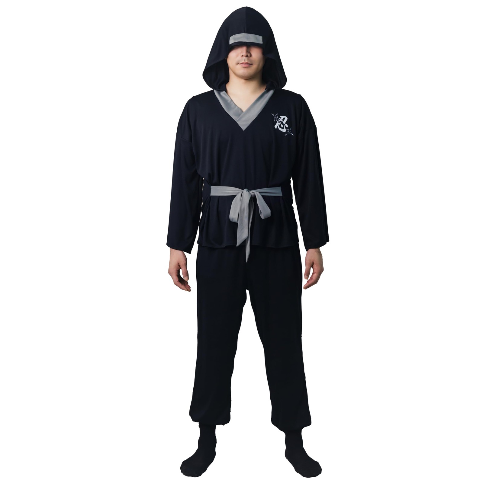 Cosplay Halloween Lounge Ninja Wear Unisex 3L Black